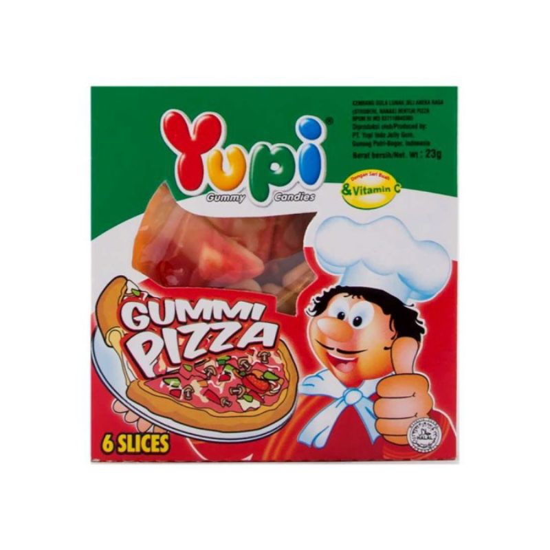 

Yupi Gummi Pizza 23 g