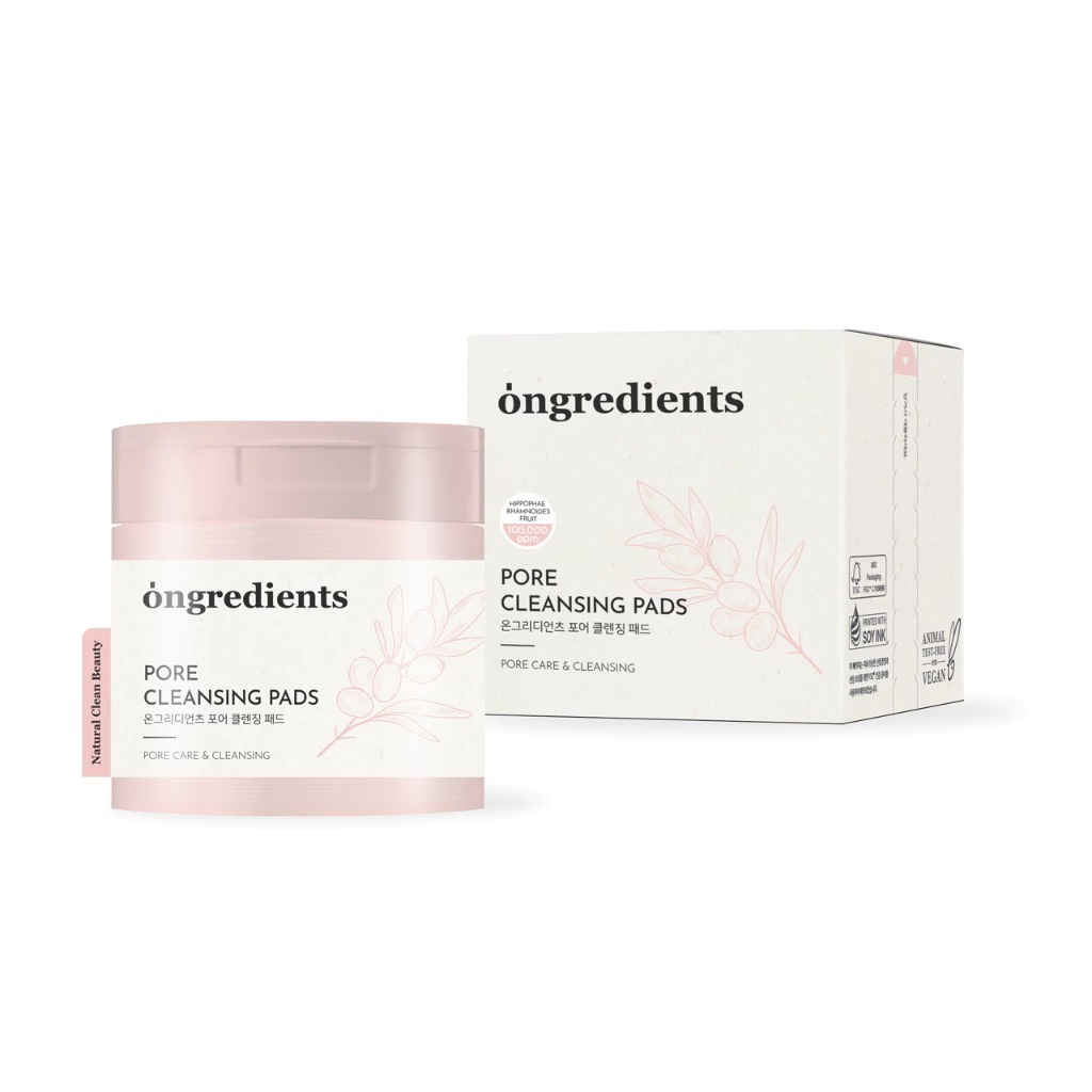 ONGREDIENTS Pore Cleansing Pads - 160g (NED)
