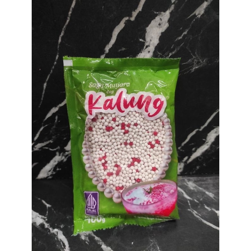 

SAGU MUTIARA CAP KALUNG 100gr