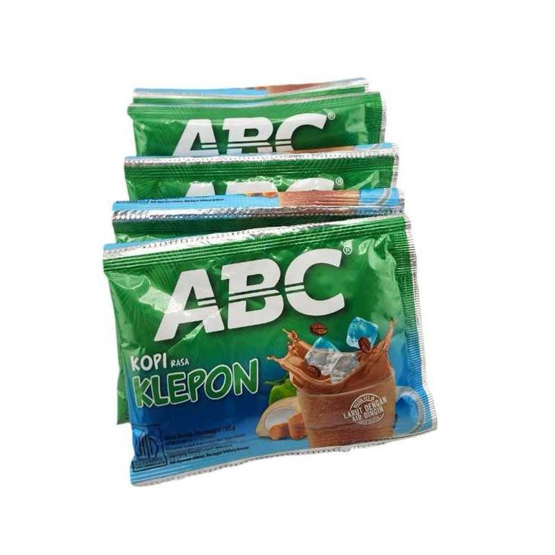 

Kopi ABC rasa Klepon 1 renceng isi 10