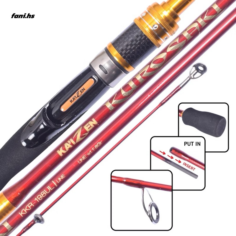JORAN KAIZEN KUROSAKI 2-6LB , 1-4LB CARBON SOLID, JORAN UL DAN XUL, JORAN ULTRALIGHT MURAH BERKUALIT