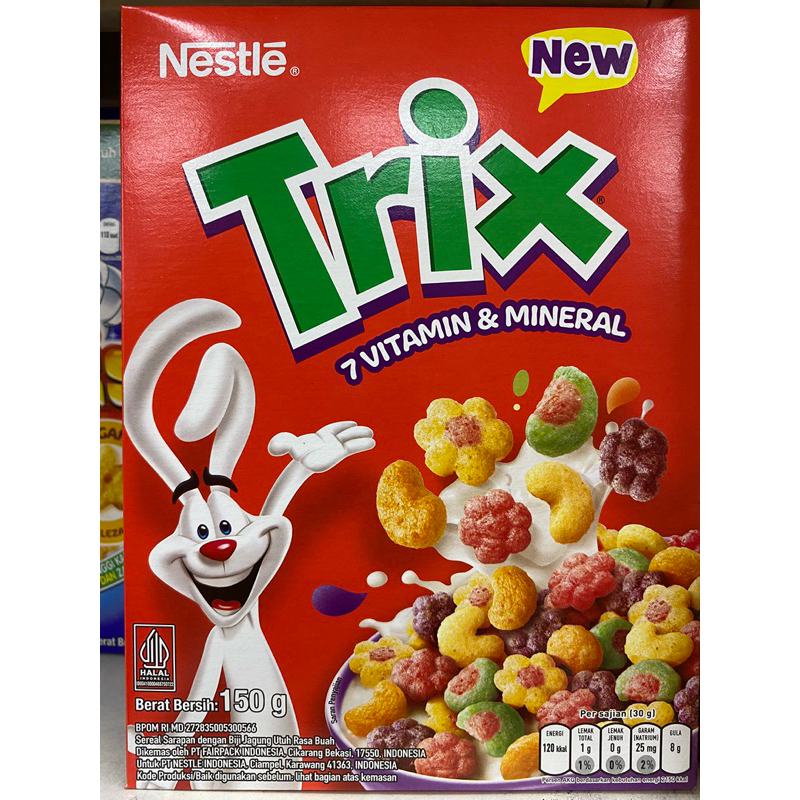 

Nestle TRIX Sereal rasa buah kemasan 150g