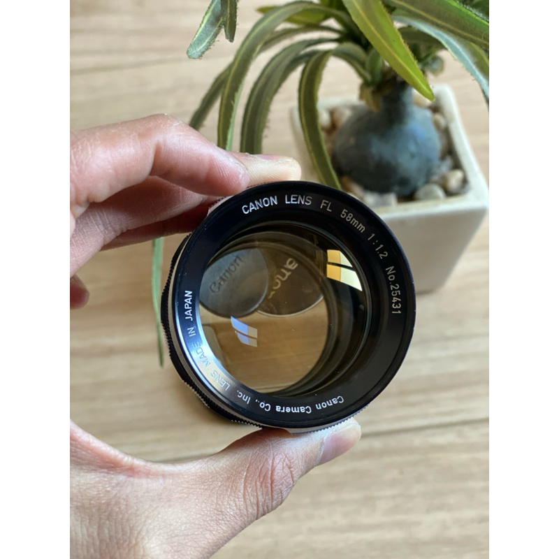LENSA MANUAL CANON FL 58mm f1.2 MULUS