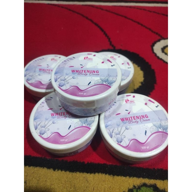 WHITENING BODY CREM DENGAN AROMA MEMIKAT DAN KANDUNGAN WHITENING BY YANI SKINCARE isi 100g DAN OLIVE