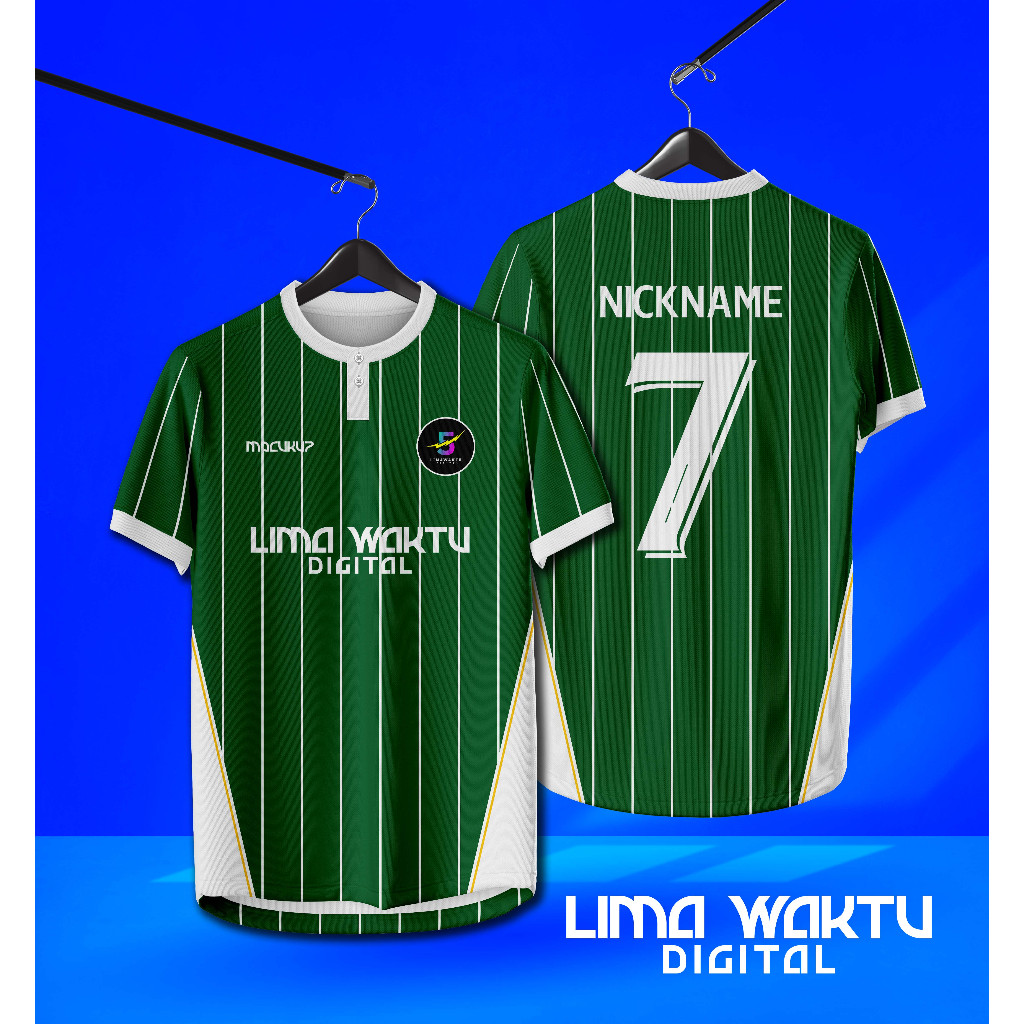 Mockup jersey Lengan Pendek Hanger (Photoshop/PSD)