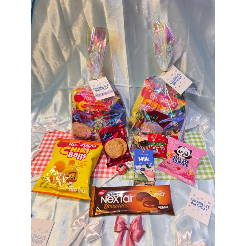 

BINGKISAN SNACK ANAK MURAH PAKET ULANG TAHUN