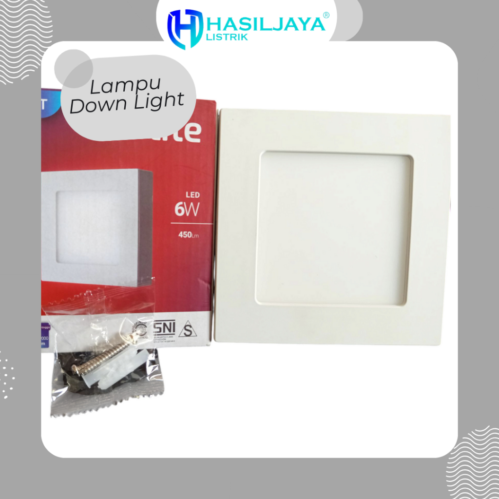 OB DOWN LIGHT 6 WATT/12 WATT/ 18 WATT/ LAMPU DOWN LIGHT LED / LAMPU DOWNLIGHT KOTAK In-Lite