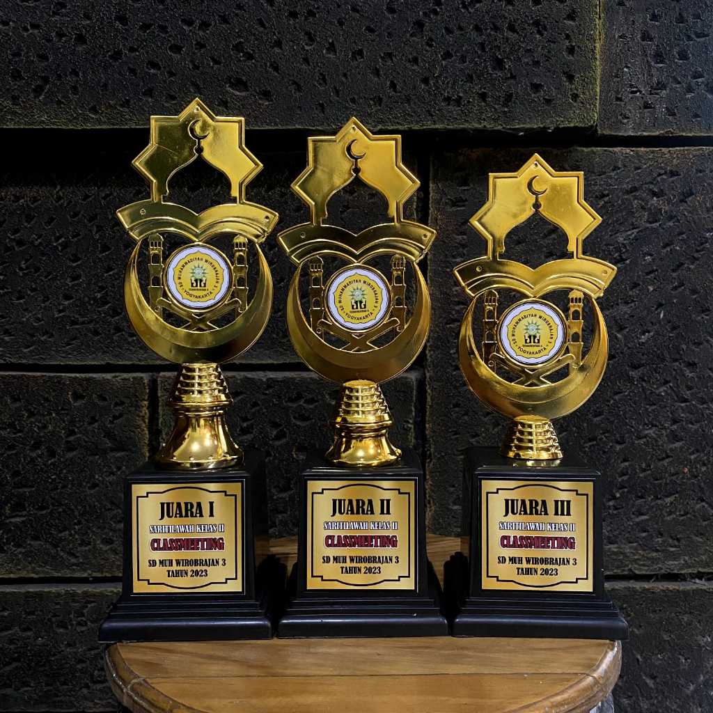 PROMO PIALA MASJID SET JUARA 123 GRATIS STICKER