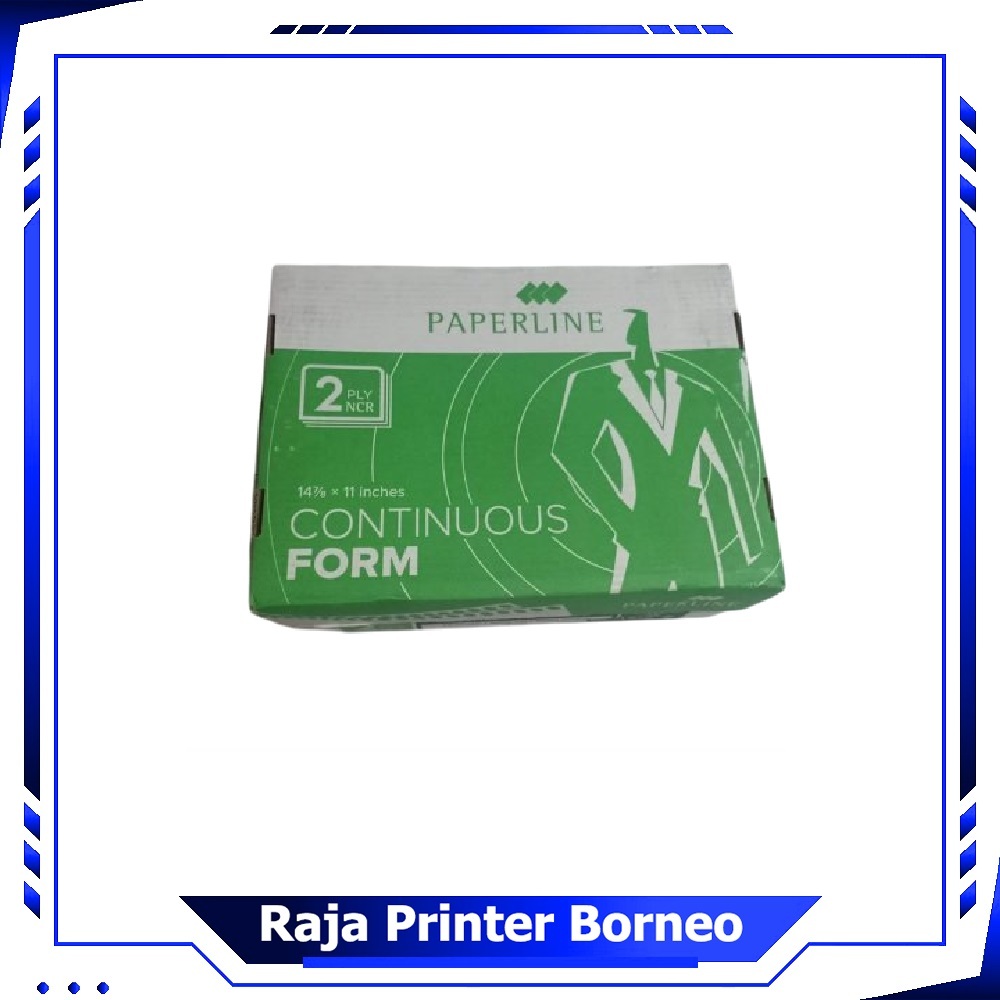 

Kertas CF Continuous Form Paperline 2 Ply Besar Putih 14 1/2 x 11 inch
