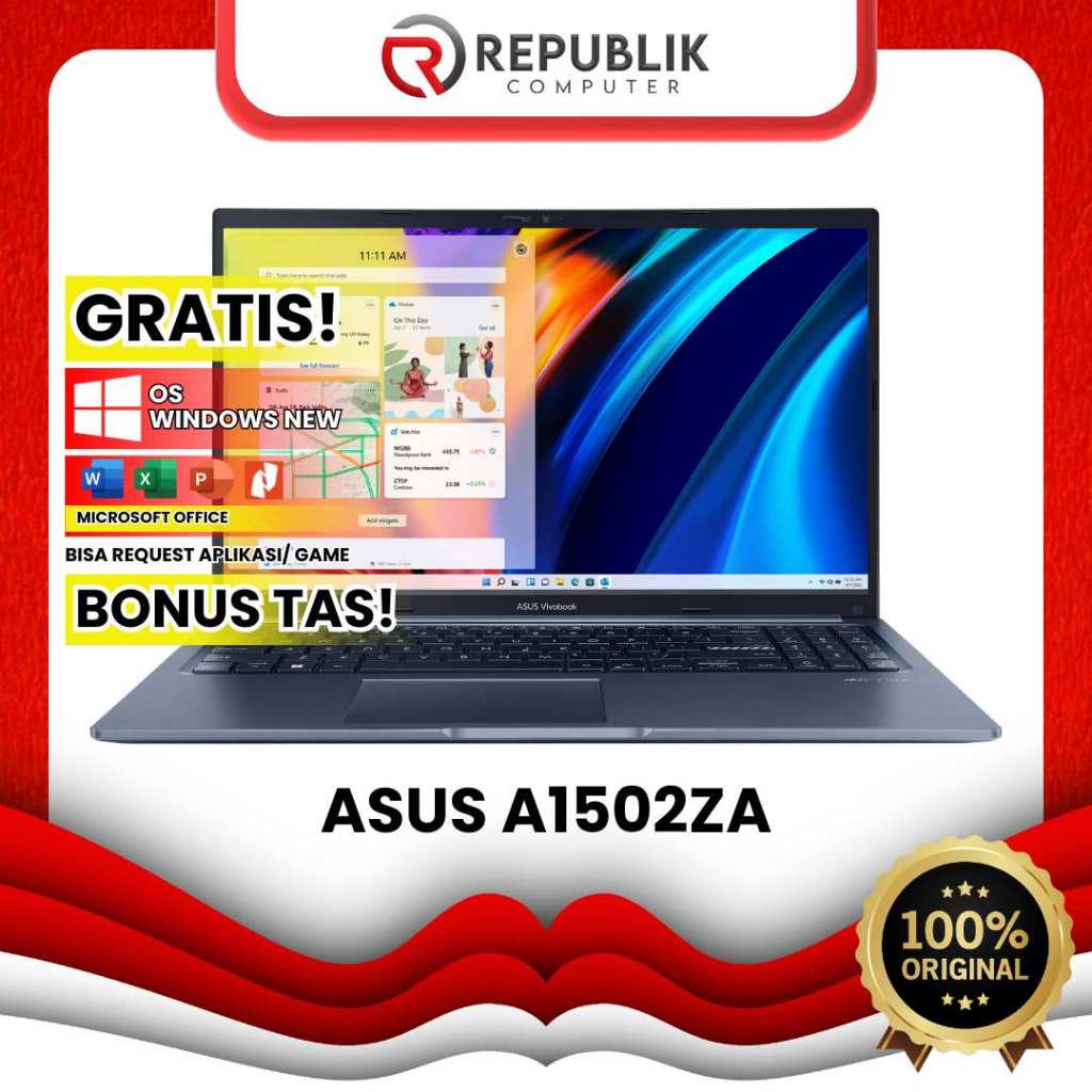 Asus Vivobook A1502ZA ram Besar Original Limited Edition Touchscreen