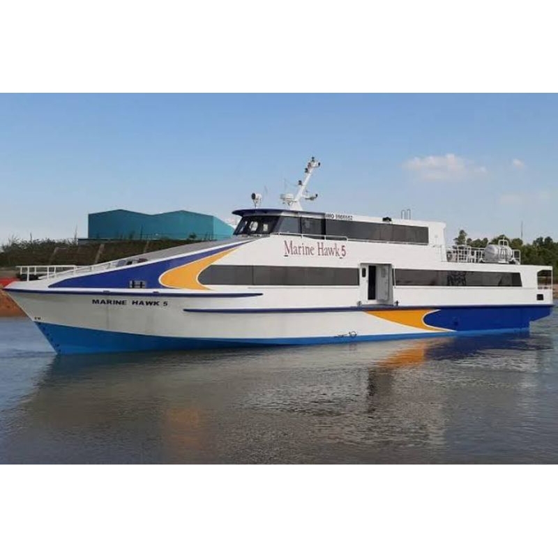 [TWO WAY] TIKET KAPAL MARINE HAWK 5 HARBOUR BAY BATAM STULANG LAUT JOHOR BAHRU PULANG PERGI