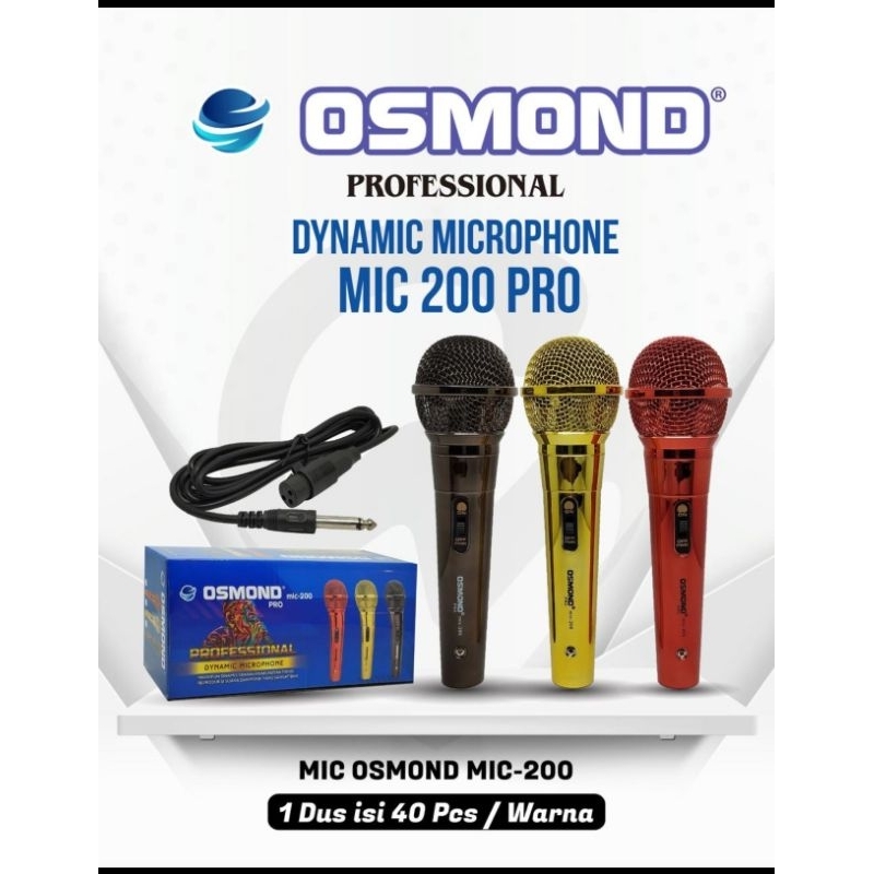 MICROFON OSMOND 200 PRO, DYNAMIC MICROFON