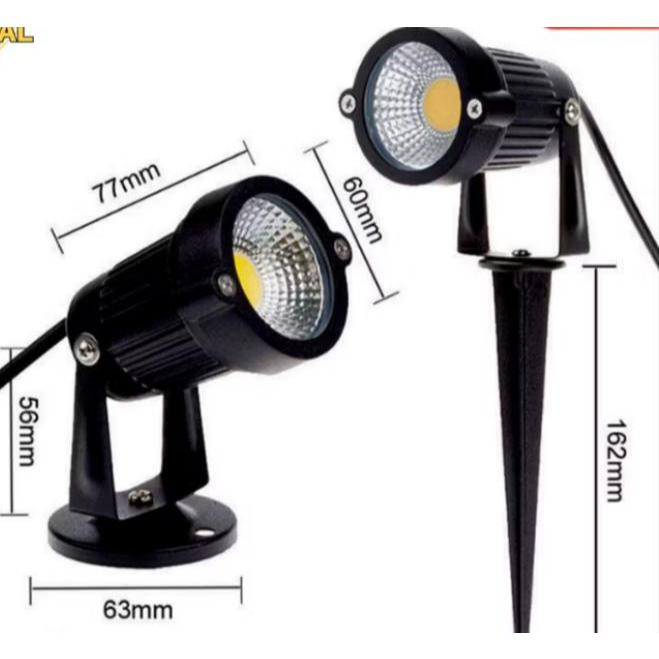Lampu Taman COB Vacolux 7W 7Watt 7 Watt