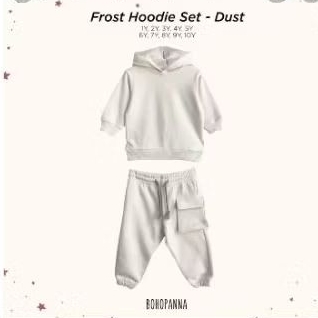 frost hoodie set bohopanna preloved
