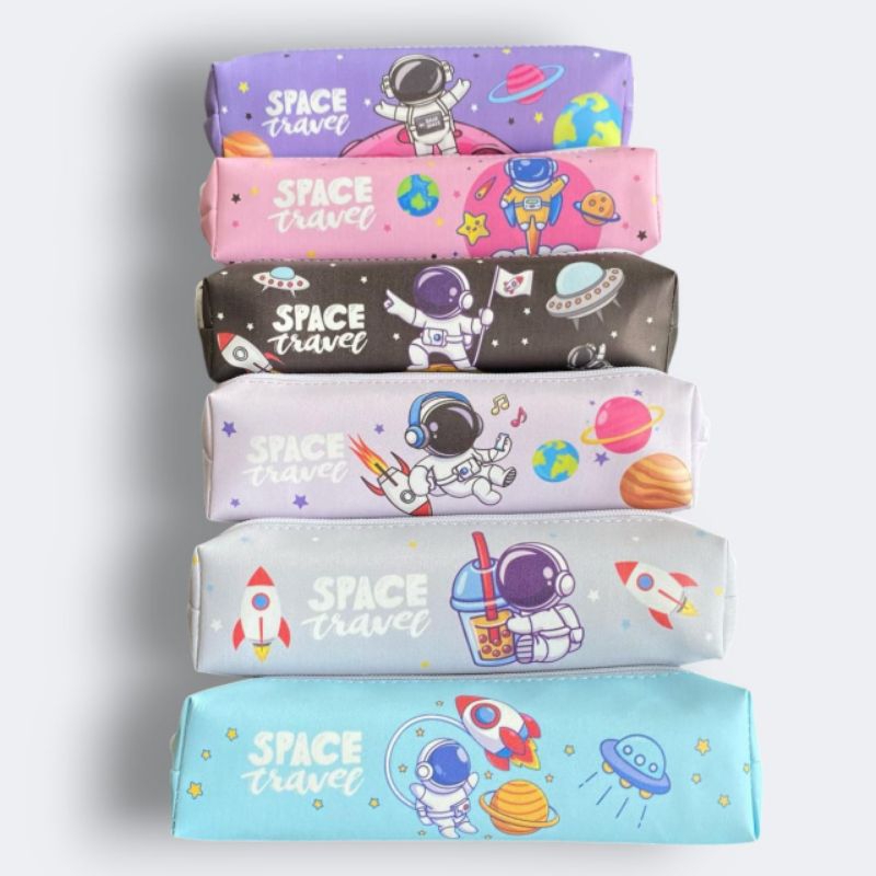 

Tempat Pensil Karakter astronot tempat pendil zipper murah