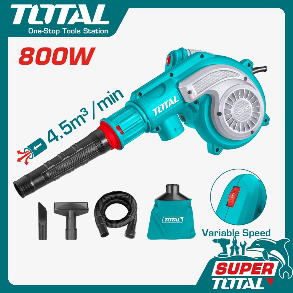 TOTAL Blower Penyedot Debu / Aspirator Blower TB8036