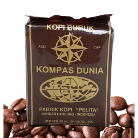 

Kopi Bubuk Robusta Cap Kompas Dunia