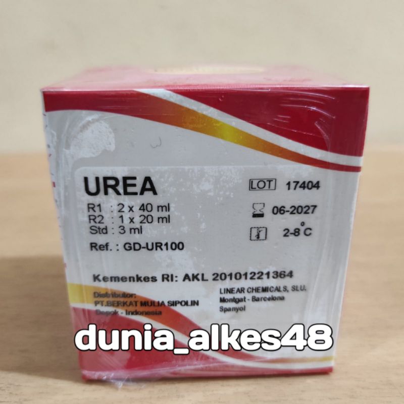 Reagen Urea BUN / Reagen Ureum 2x50 Glory Diagnostics