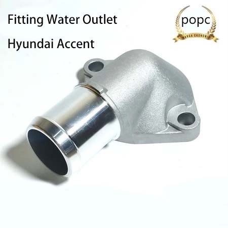 Cover Tutup Thermostat Water Outlet Hyundai Accent Cakra Verna Getz Avega