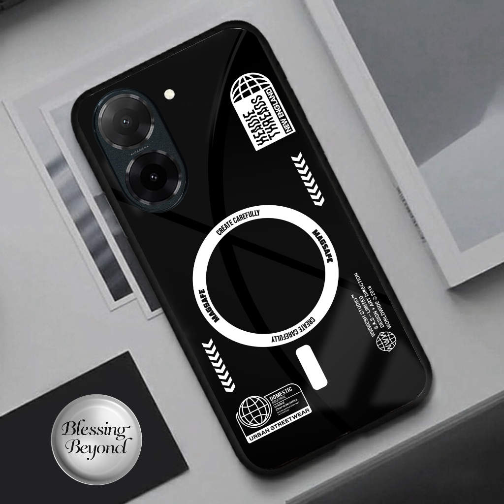 Softcase Glass Kaca Xiaomi Redmi A5 Terbaru [BSG-04] - Casing Hp Xiaomi Redmi A5 Terbaru - Case Kaca