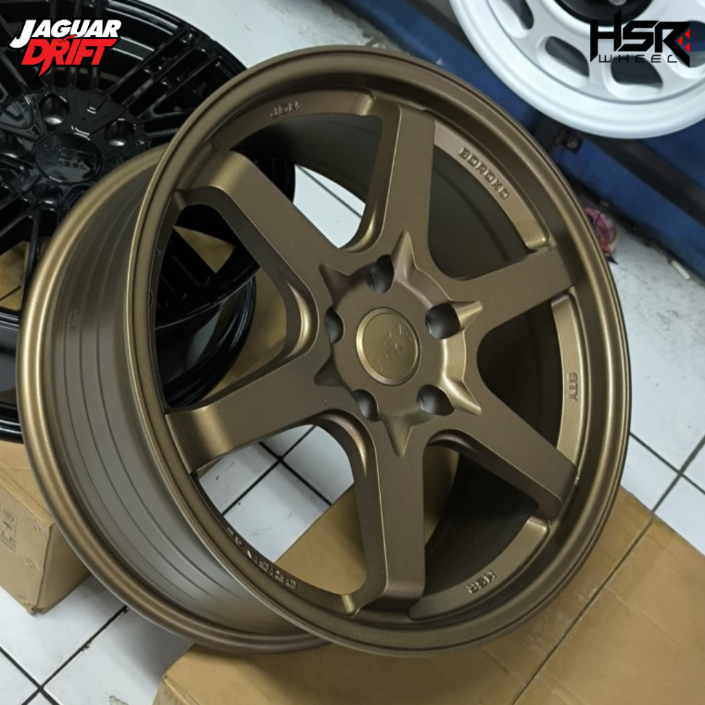 Velg Racing Bmw F30 320i Ring 18 Pelek Hsr STY R18 Lebar 8 Pcd 5x120 ET35 Warna Bronze - Toko Pelek 