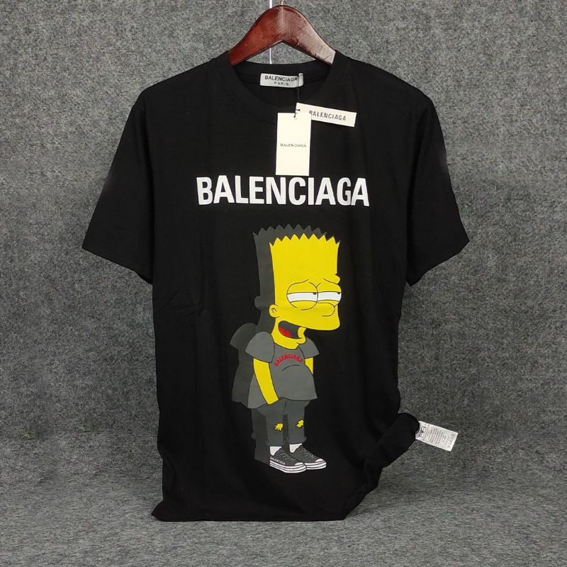 Baju pria premi Bal*nciga bahan adem