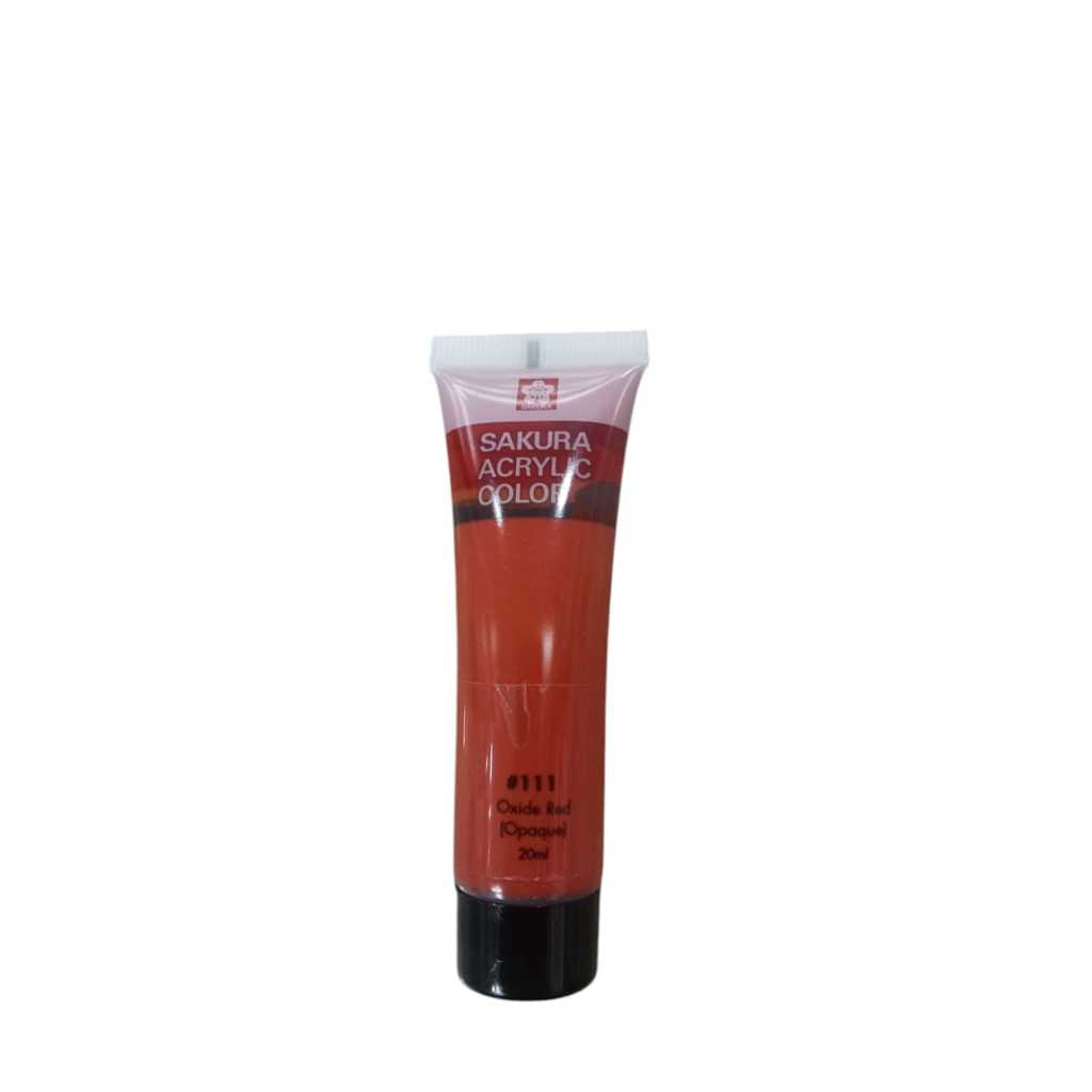

Gramedia Batam - Sakura Acrylic Color 20 ml #111 Oxide Red