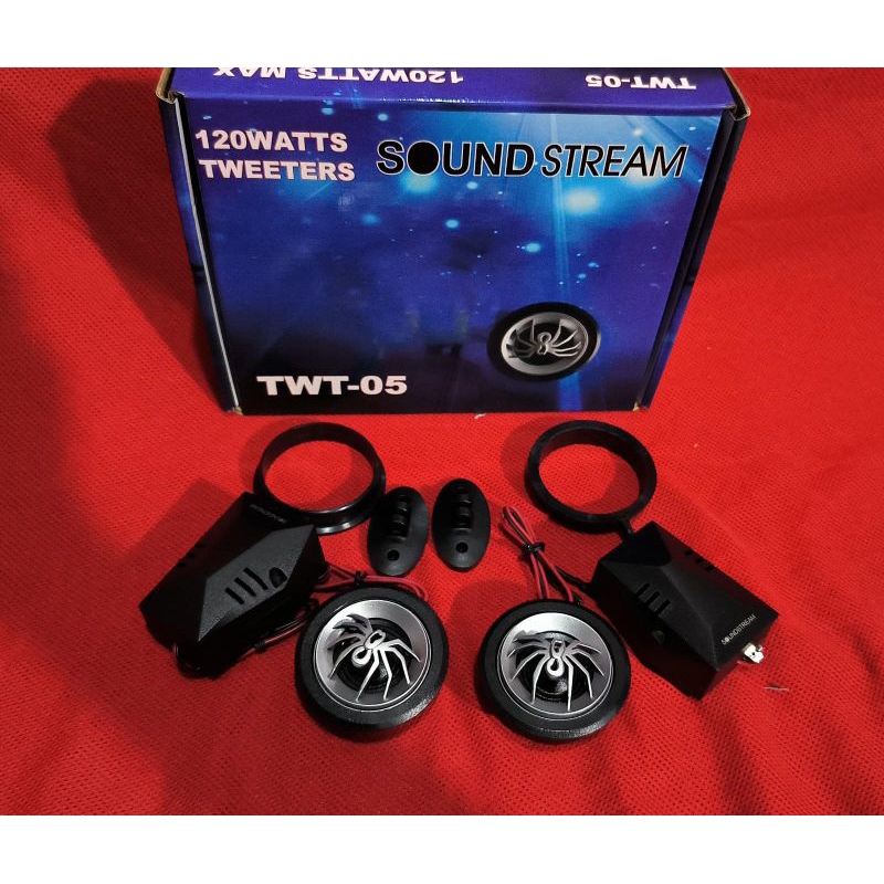 TWEETER SOUNDSTREAM TWT-05 - 120 Watt Tweeter  Versi Tinggi Soundstream