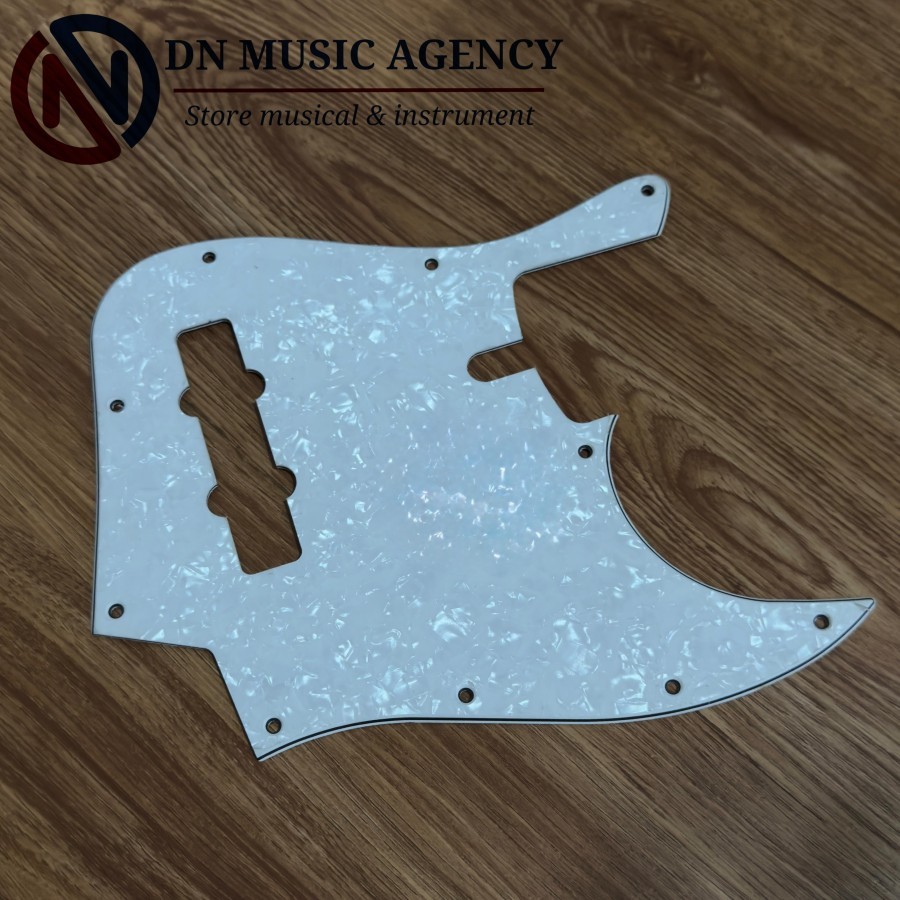 pickguard jazz bass model original pearloid bass pickguard