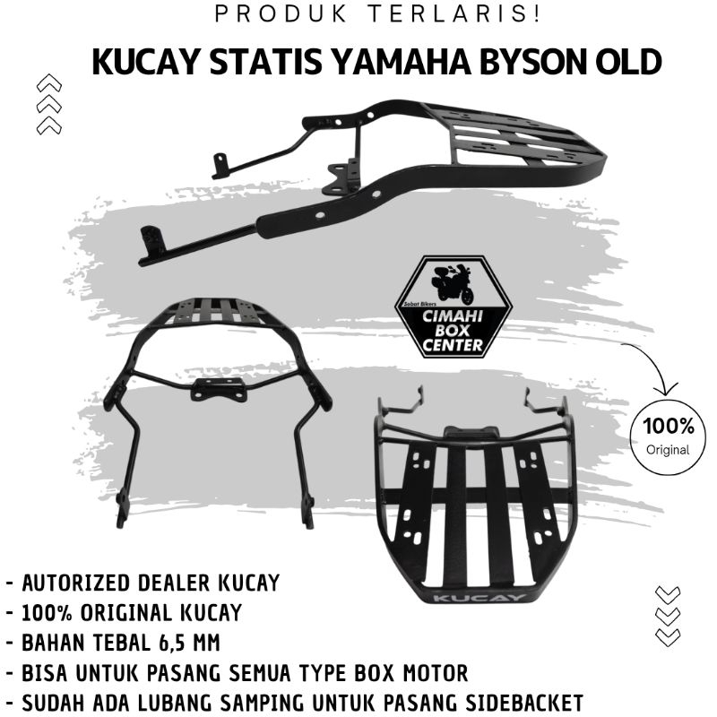 Bracket Breket Box Motor Yamaha Byson Karbu/Byson lama Original KUCAY Bandung Cimahi