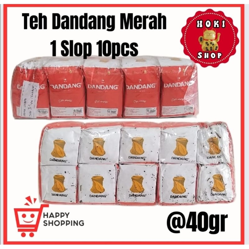 

Teh Dandang Merah 1slop 10pcs @40gr / Teh Dandang Tubruk / Teh Tubruk