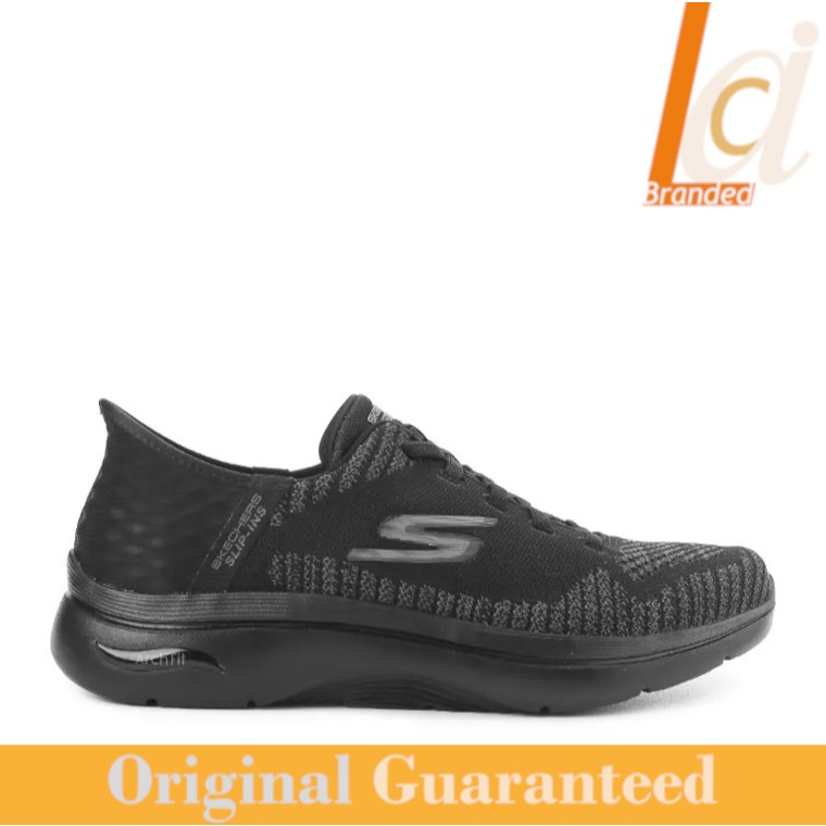 Sepatu Sneakers Slip On Pria Original Skechers Go Walk Arch Fit 2.0 - Black