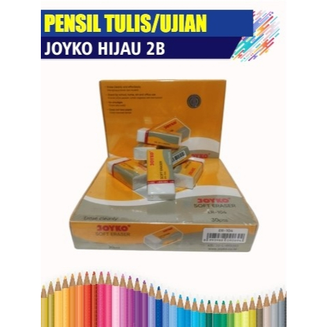 

Pensil Tulis/Jujian Joyko Hijau 2B/Pack