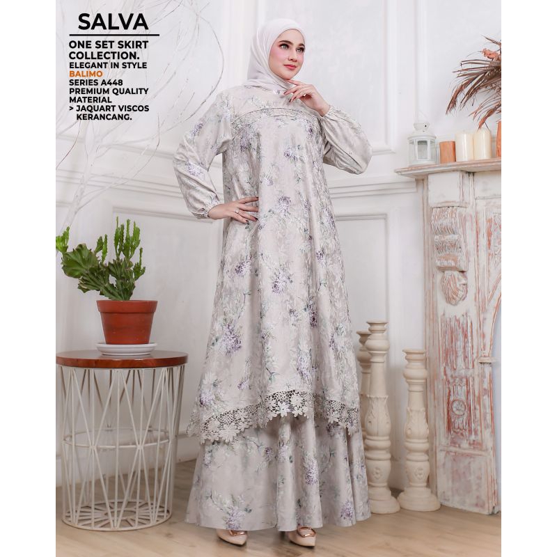 Dyara Salva One Set Skirt Collection Balimo Premium Quality
