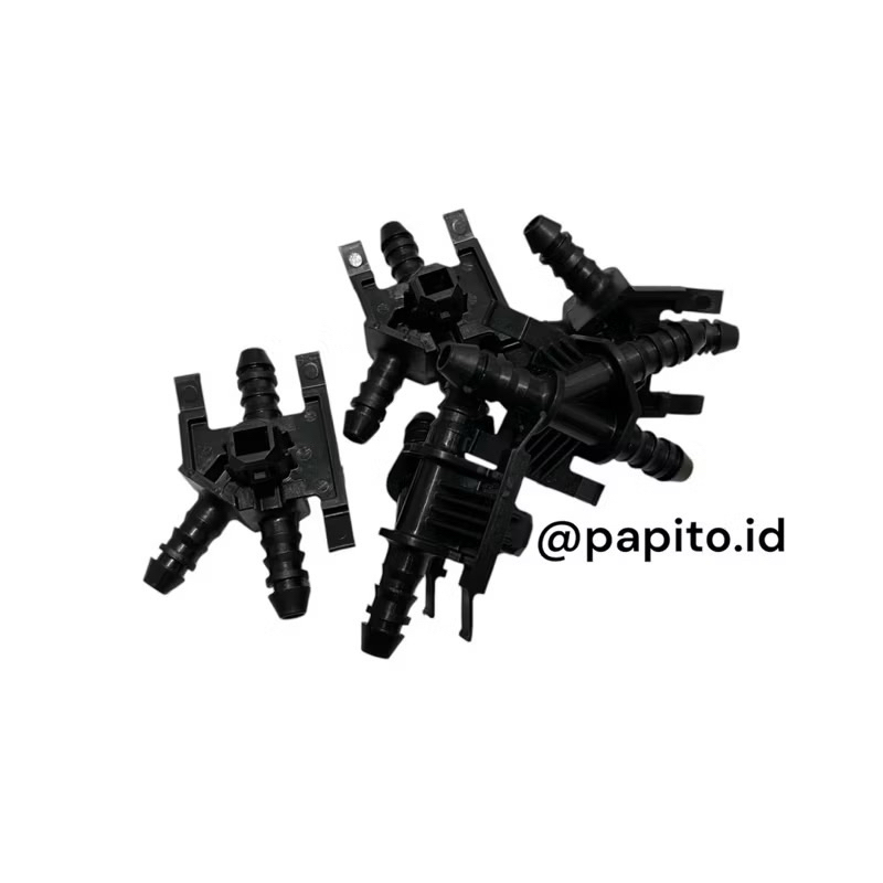 Konektor Sambungan Selang Bensin Cabang 3 Tipe Y Selang 8mm