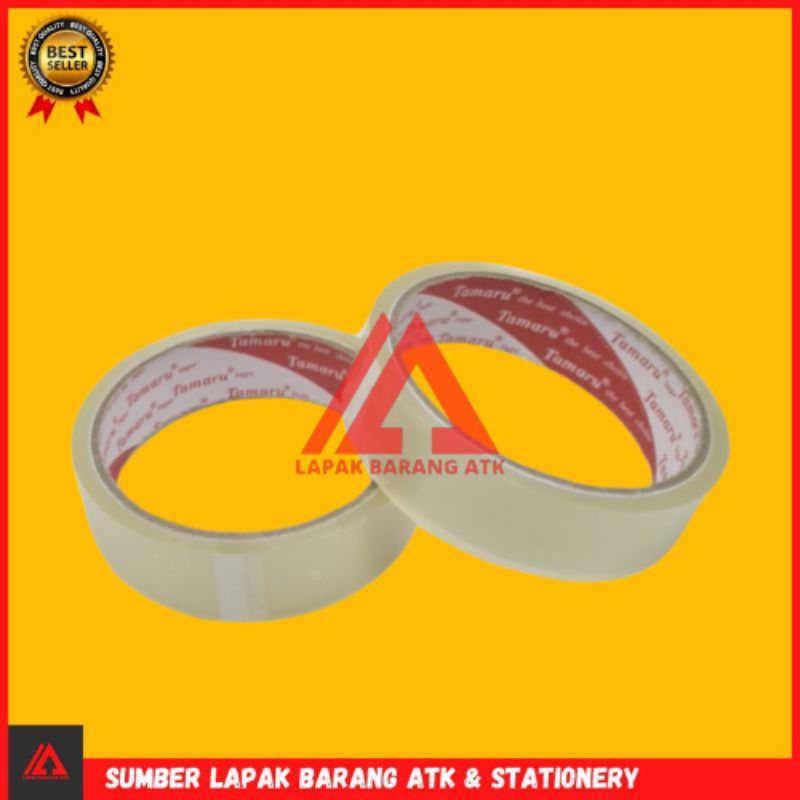 

isolasi 1 inch / lakban 1 inch Bening