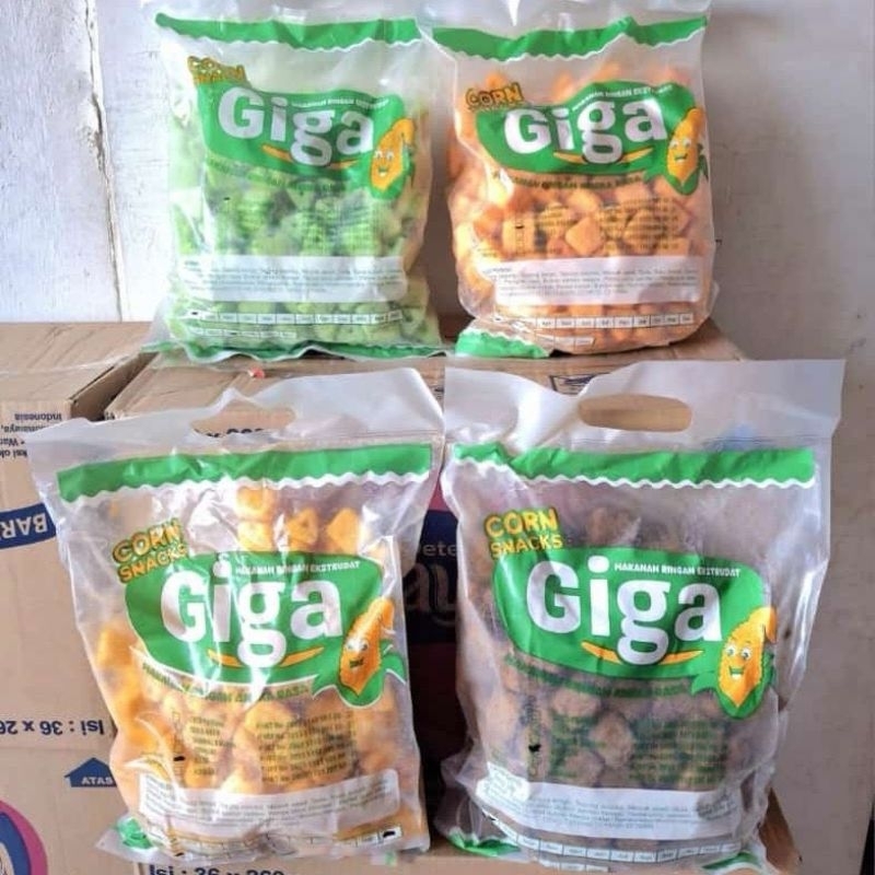 

Giga Momogi 350gr Cocopandan /Keju / Jagung Bakar / Coklat (1 dus isi 6)