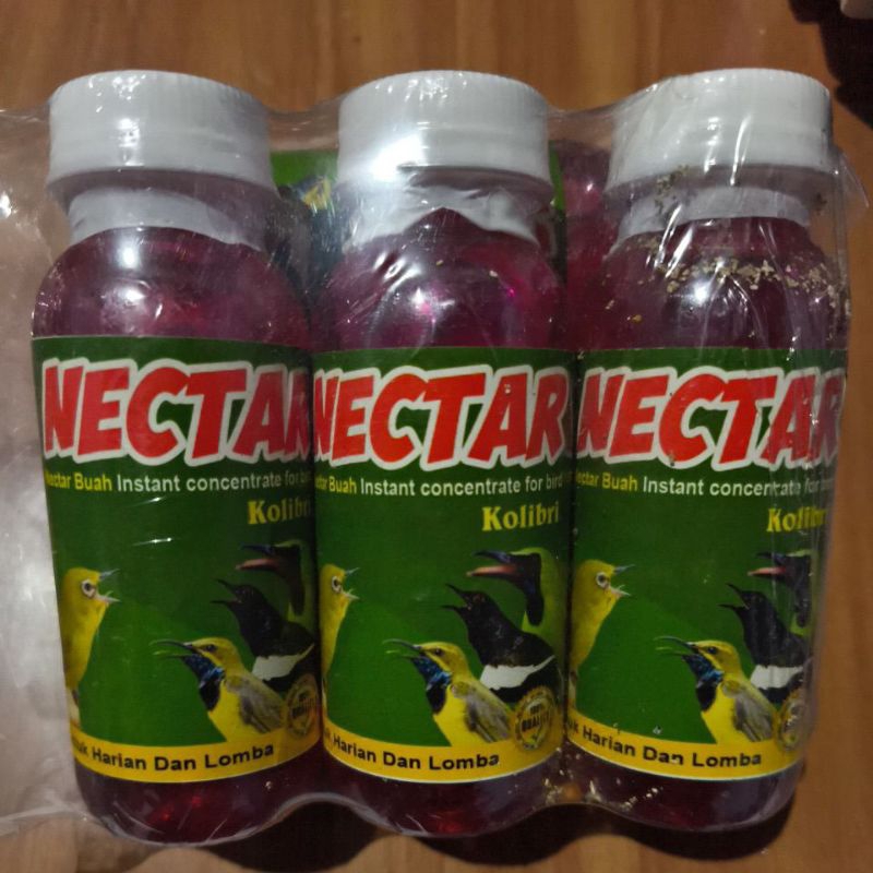 NECTAR NEKTAR TOP VIT PAKAN BURUNG KOLIBRI SOGON KONIN