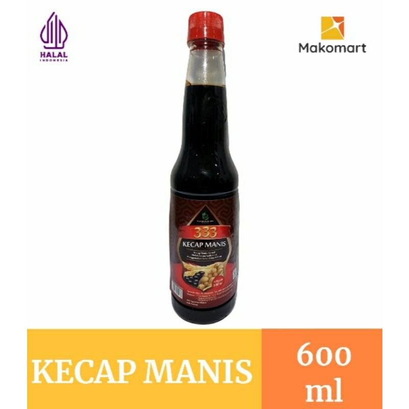 

Kecap Manis Cap 333 Original – Rasa Khas Nusantara | 15gr, 135ml, 520ml, 600ml