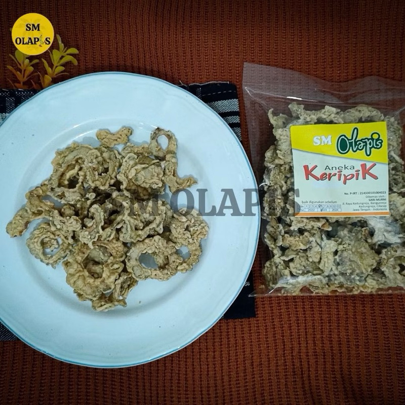 

(Oleholeh.id) Keripik pare krispi oleh oleh khas Cilacap