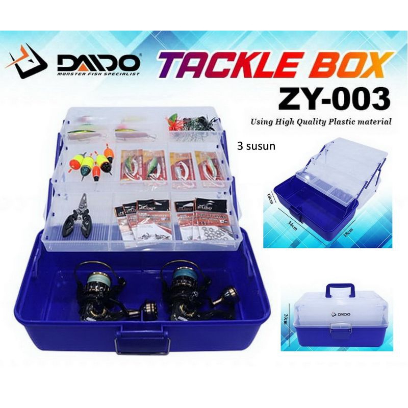 Box Pancing TACKLE BOX Daido ZY-001 & ZY-003