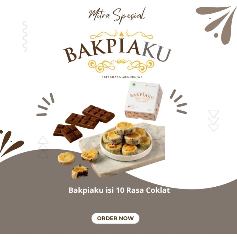 

Bakpia Bakpiaku (isi10)-Oleh Oleh Khas Jogja Bakpia Enak Jogja