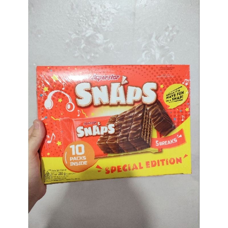 

MAYORA BISKUIT SNAPS SPECIAL EDITION ISI 10 PACKS KECIL