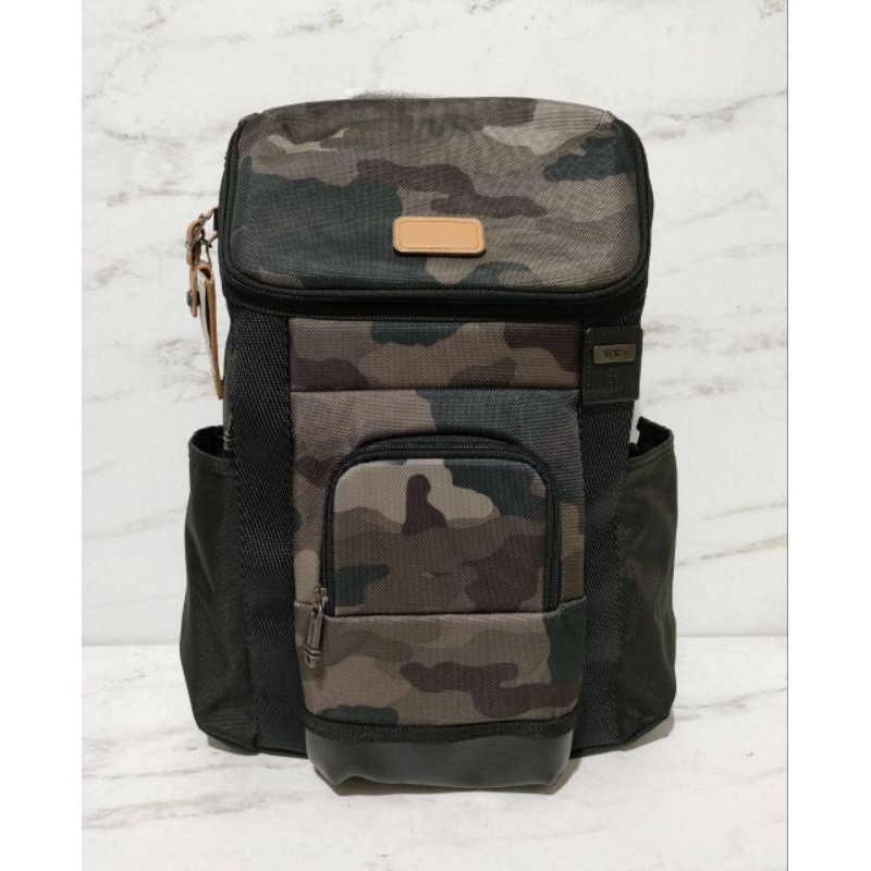 Tumi Thornhill Backpack Canvas Camo Ada tempat laptop