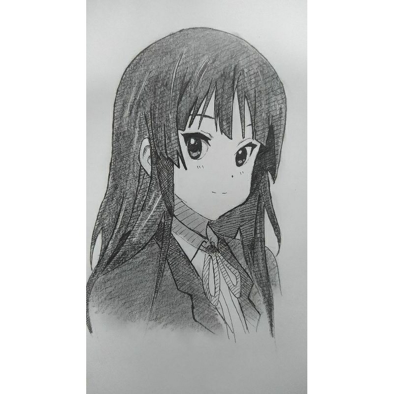 

jasa sketsa anime/gambar anime bebas bisa request/drawing anime