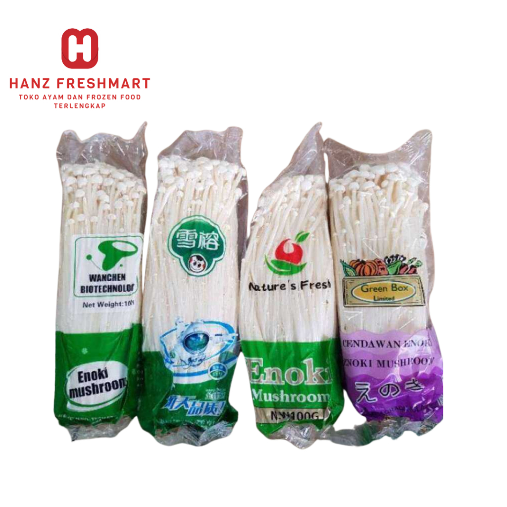 

Jamur Enoki Segar 100gr - Hanz Freshmart