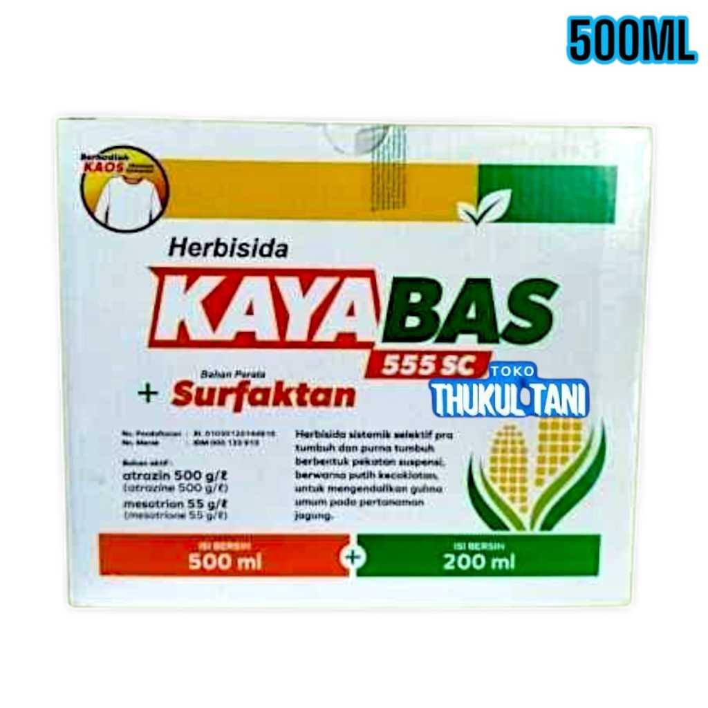 Herbisida Kayabas 500ML Obat Sistemik Selektif Pra Purna Tumbuh Racun Pembasmi Rumput Liar Jagung