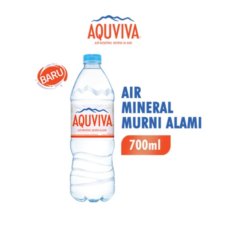 

AQUAVIVA AIR MINERAL KEMASAN BOTOL NETTO 700 ML