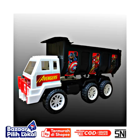 OBRAL Mainan Anak Truk Dump TTP 02 / Truk Pengangkut Pasir