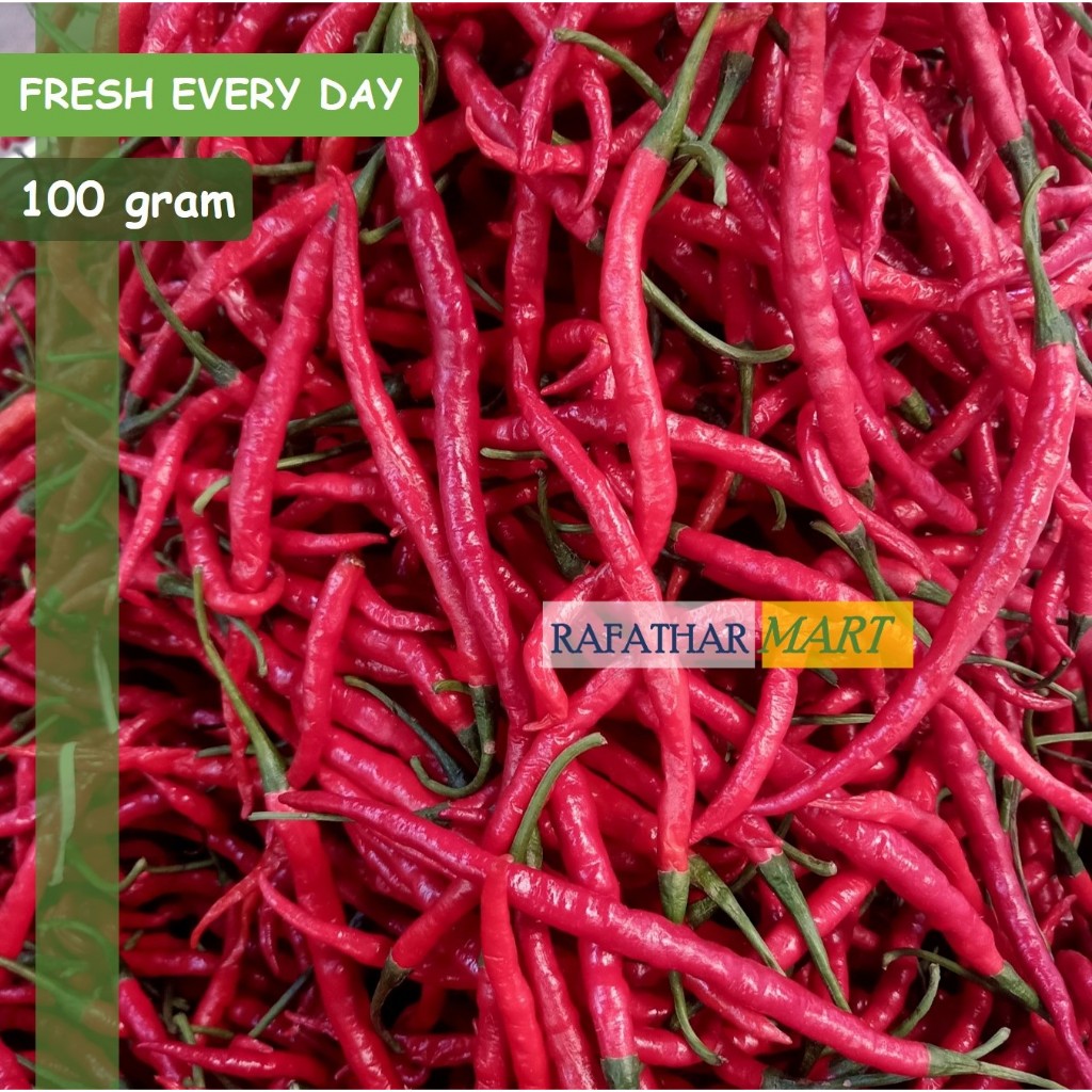 

CABE CABAI MERAH KERITING 100 gram